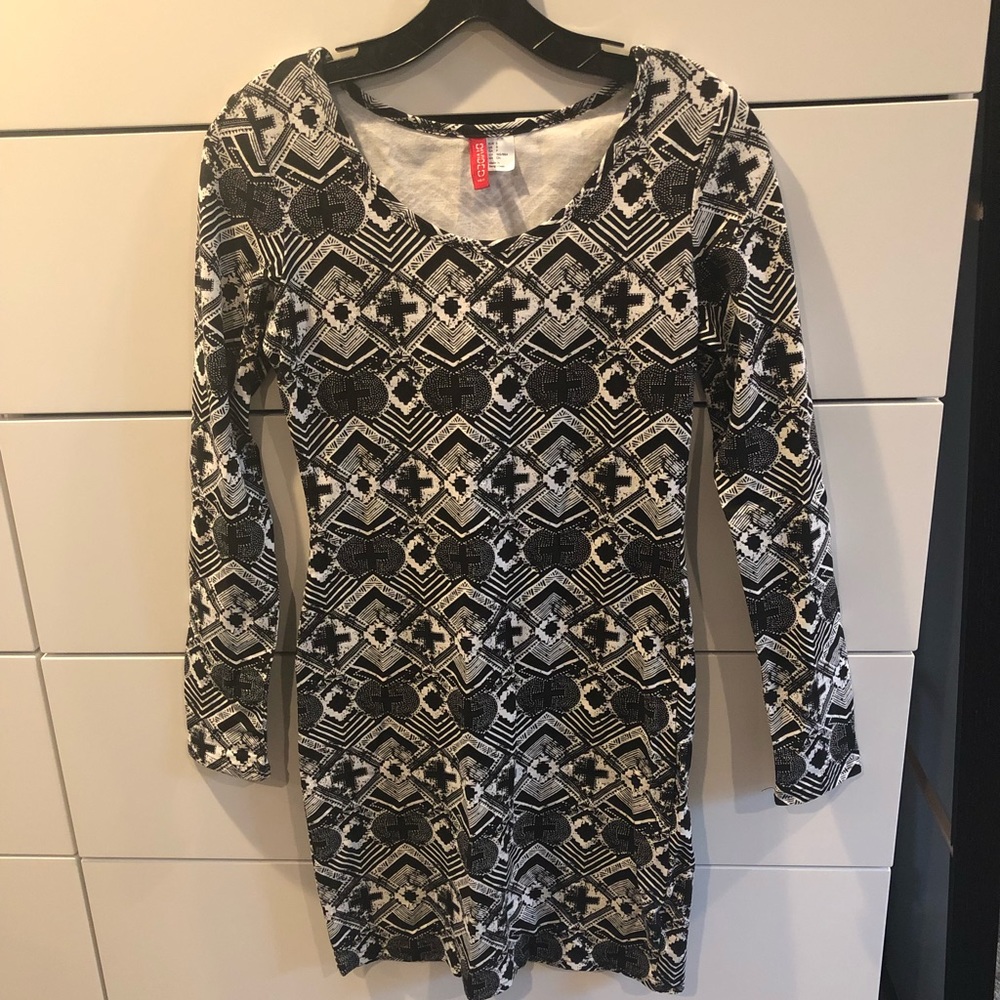 H&M bodycon mini dress